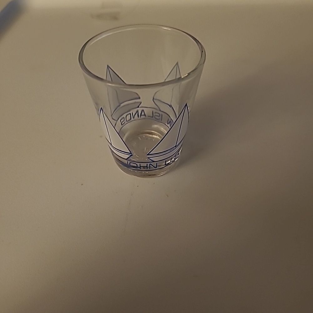 St.Johns U.S. Virginia Islands Shot Glass